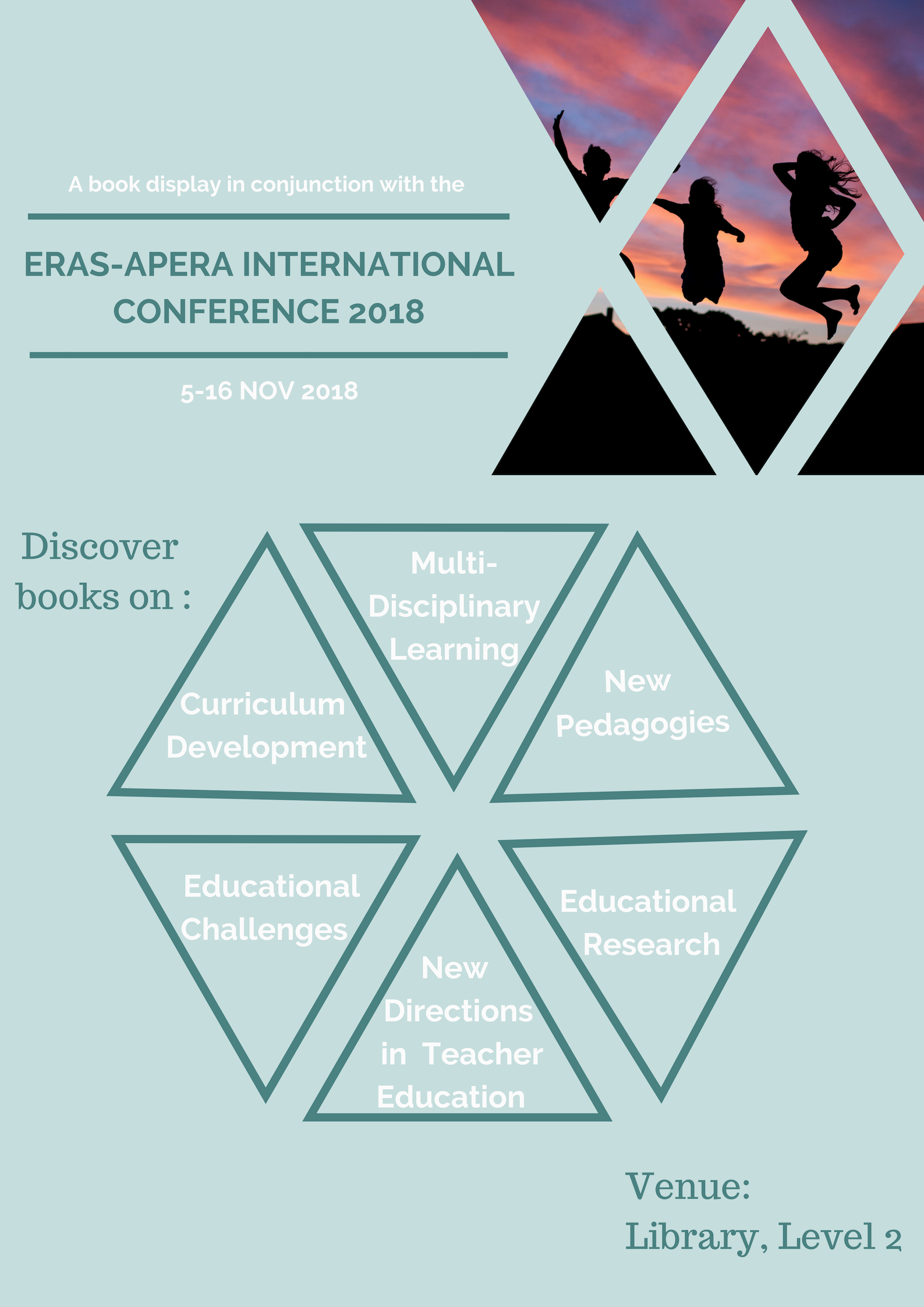 Book Display In Conjunction With Eras Apera International Conference 2018