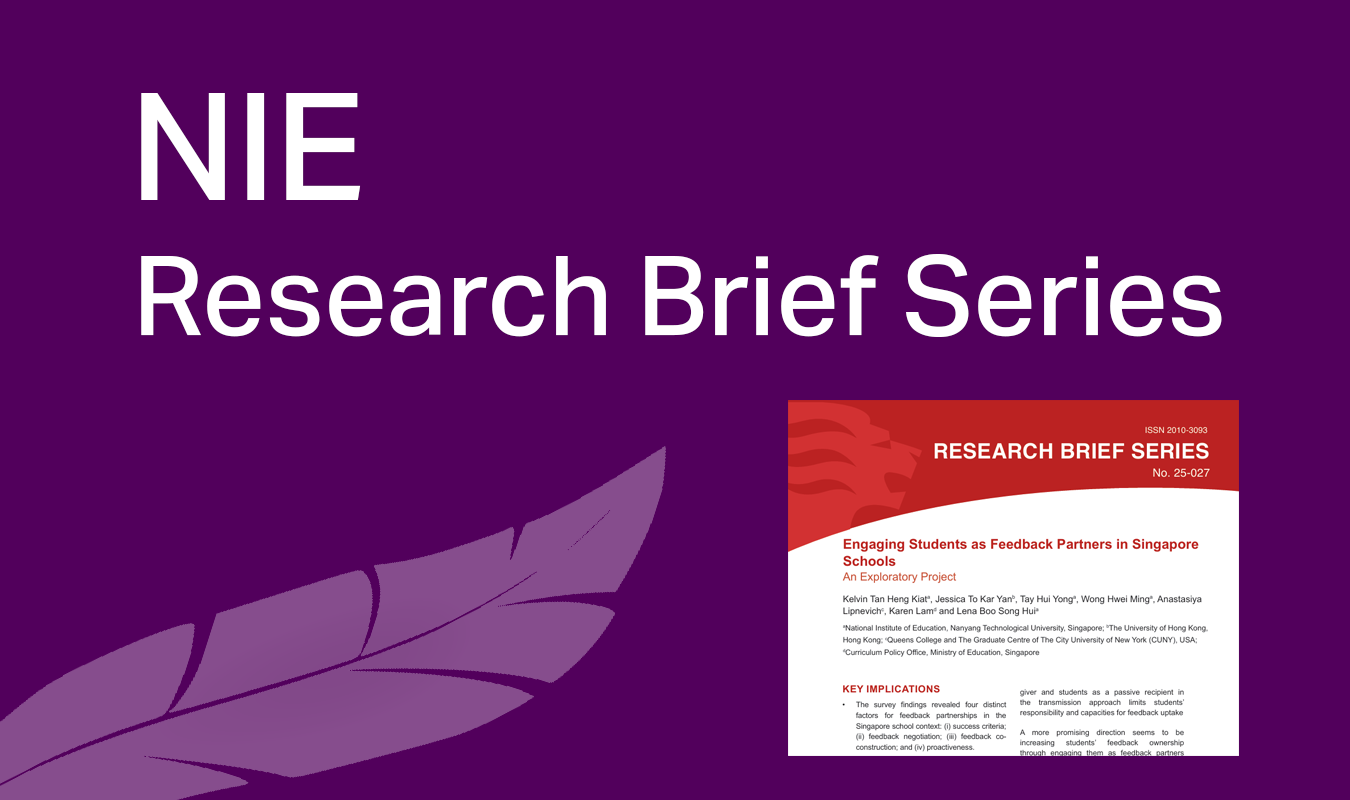 NIE Research Brief Series
